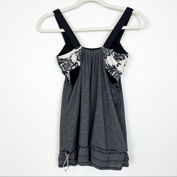 Lululemon Run Back On Track Laceoflage Tank Top Size 4 - Picture 6 of 12